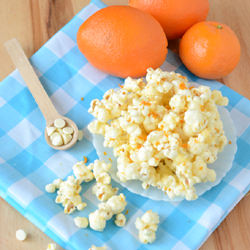 Oragne Dreamsicle Popcorn