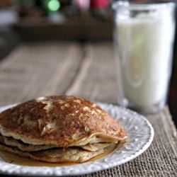 Whole Wheat Oatmeal Pancakes