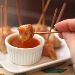 Bacon Wrapped Chicken Bites