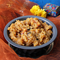 Rice With Lentils And Jaggery