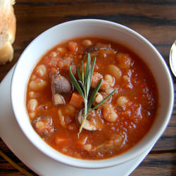 White Bean & Mushroom Stew