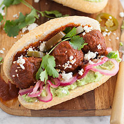 Mexican Turkey Meatball