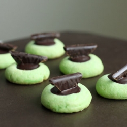 Mint Chocolate Thumbprints