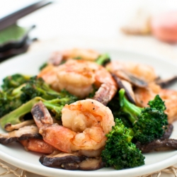 Shrimp and Broccoli Stir-Fry