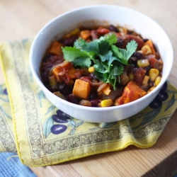 Sweet Potato Vegetarian Chili