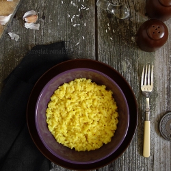 Pumpkin Risotto with Saffron