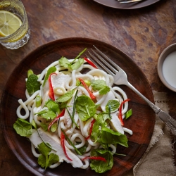 Chicken Udon Salad