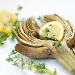 Lemon And Thyme Artichokes