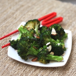 Sriracha Honey Roasted Broccoli