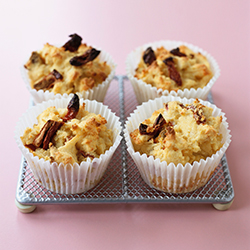 Cherry and Date Muffins