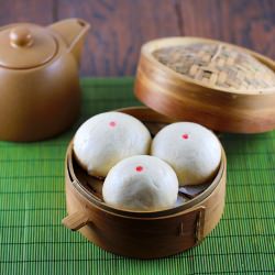 Chinese Steamed Custard Bun