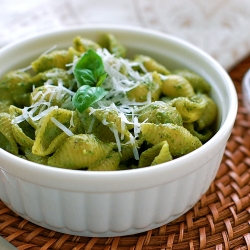 Lighter Basil Pesto