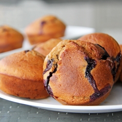 Healthier Blueberry Muffin