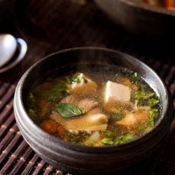 Thai Vegetable Tofu Soup