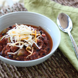 Slow Cooker Turkey Chili