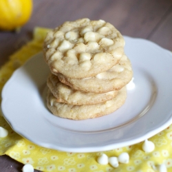 Lemon White Chocolate Chip Cookies