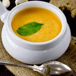 Winter Squash & Garlic Soup