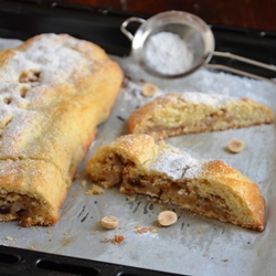 Pear & Hazelnut Strudel