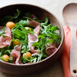 Rockmelon Prosciutto & Rocket Salad