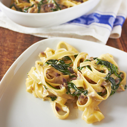 Tagliatelle with Spinach