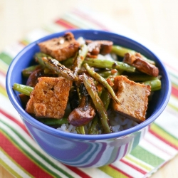 Green Beans with Black Bean Sauce