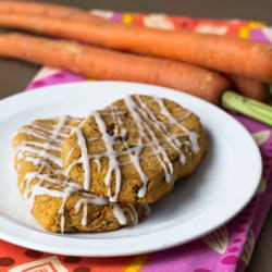 Carrot Cake Protein Bars (V, GF)