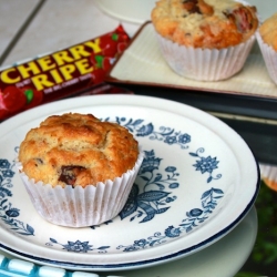 Cherry Ripe Muffins