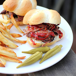 Hickory Smoked and Braised Ribs