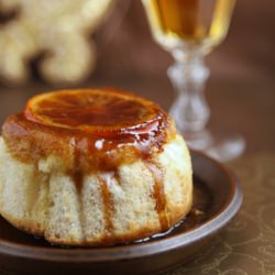 Charred Clementine Rum Cakes