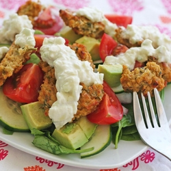 Vegan Falafel & Tzatziki Sauce