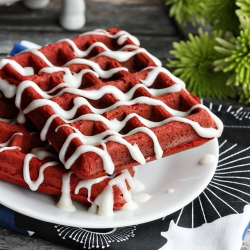 Red Velvet Waffles