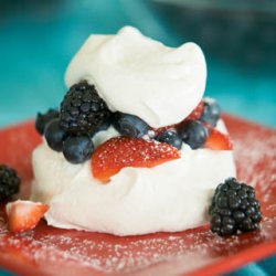 Mixed Berry Meringues