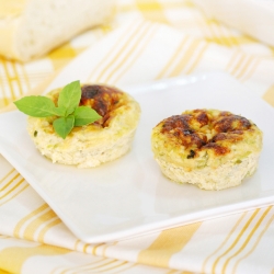 Zucchini Custards Cheese