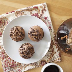 Coffee Cupcakes w/ Mocha Frosting