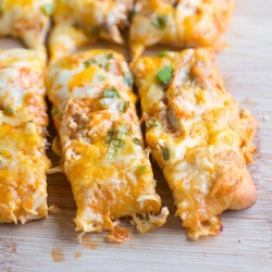 Buffalo Chicken Pizza Sticks