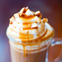 Hazelnut Turtle Hot Chocolate