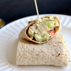 Curry Chicken Salad Wrap