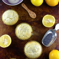 Meyer Lemon Poppy Seed Muffins