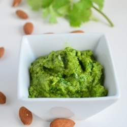 Cilantro Almond Pesto