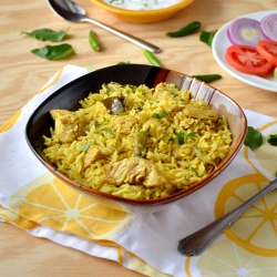 Andhra Chicken Pulao