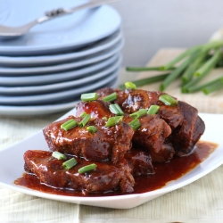 Asian Barbecue Ribs (Slow Cooker)