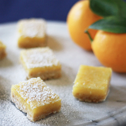 Meyer Lemon-Brown Butter Bars