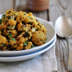 Cauliflower with Mustard Seeds