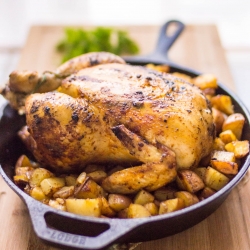 Paprika Roasted Chicken & Potatoes