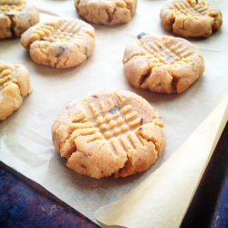 PB Chocolate Chunk Cookies