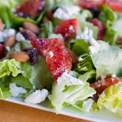 Blood Orange Salad with Goat Cheese