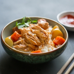 Slow Cooker Asian Ginger Chicken