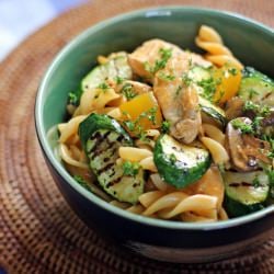 Creamy Tomato Chicken Fusilli