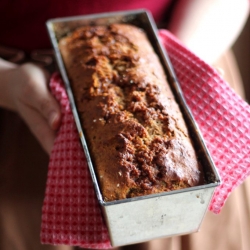 Caramelized Banana Cake