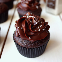 Salted Caramel Chocolate Cupcakes